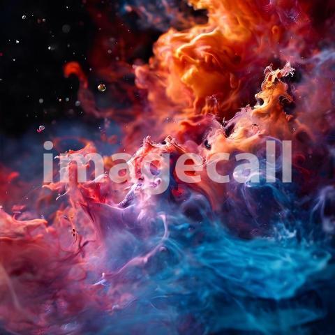 Abstract and surreal colorful and vivid (4495)