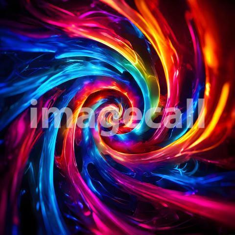 Abstract and surreal colorful and vivid (4498)