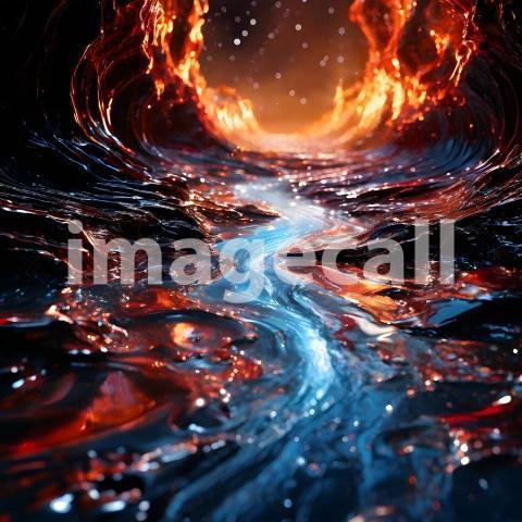 Abstract and surreal colorful and vivid (4500)