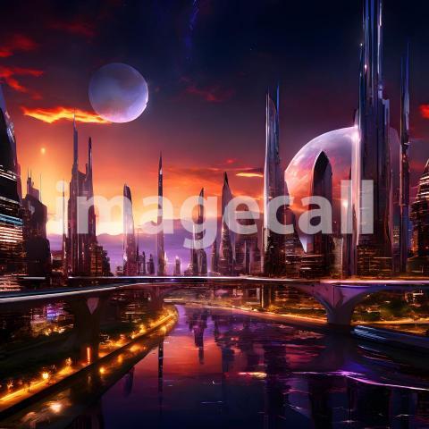 Abstract and surreal colorful and vivid (4516)