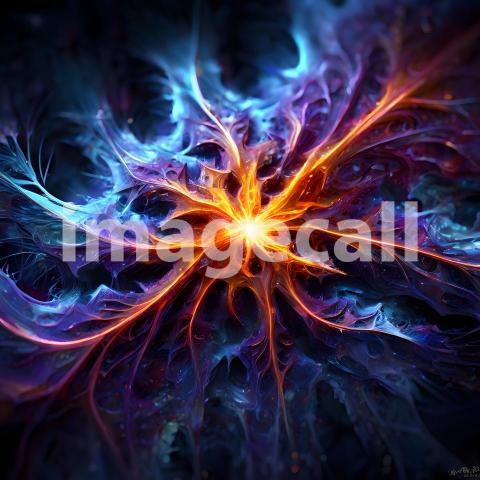 Abstract and surreal colorful and vivid (4502)