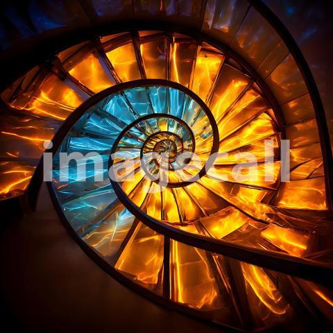 Abstract and surreal colorful and vivid (4524)