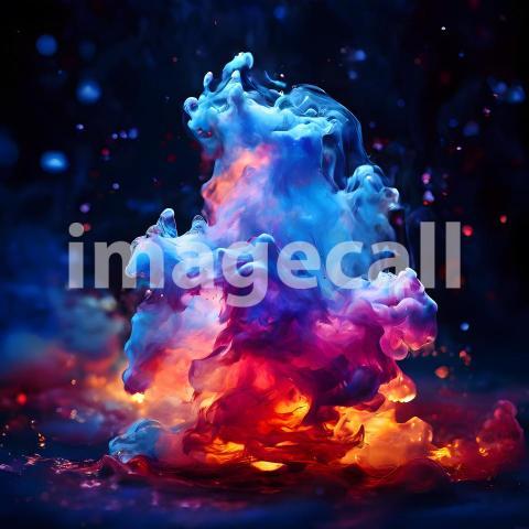 Abstract and surreal colorful and vivid (4525)