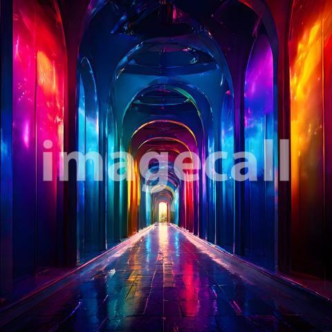 Abstract and surreal colorful and vivid (4530)