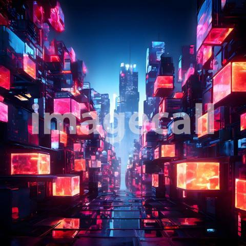 Abstract and surreal colorful and vivid (4529)