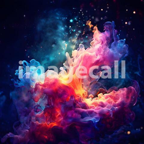 Abstract and surreal colorful and vivid (4534)