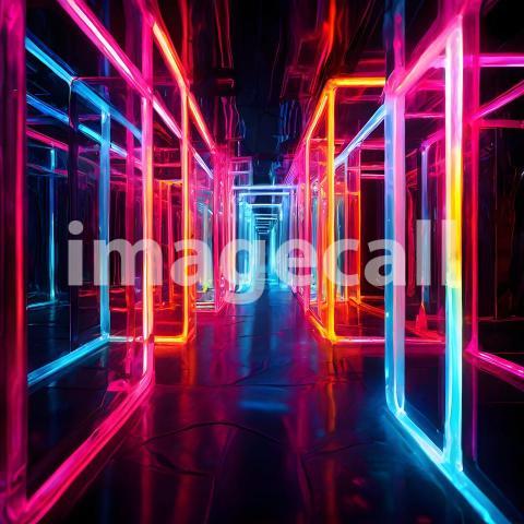 Abstract and surreal colorful and vivid (4551)