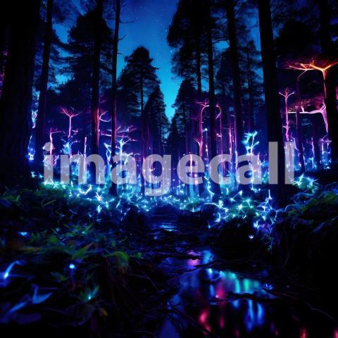 Abstract and surreal colorful and vivid (4552)