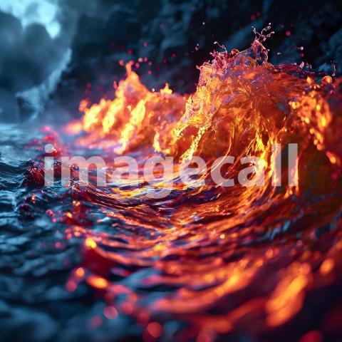 Abstract and surreal colorful and vivid (4562)