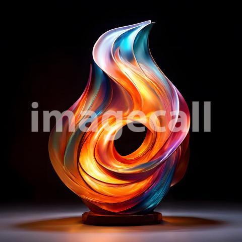 Abstract and surreal colorful and vivid (4564)