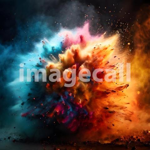 Abstract and surreal colorful and vivid (4569)