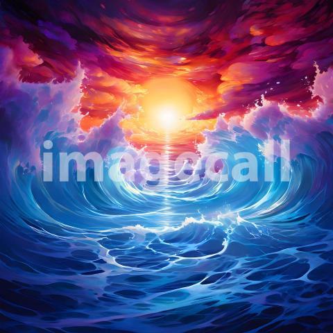 Abstract and surreal colorful and vivid (4577)