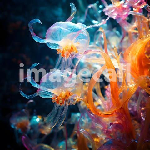 Abstract and surreal colorful and vivid (4575)