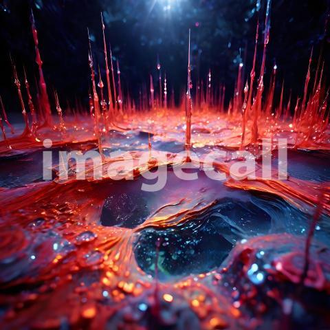 Abstract and surreal colorful and vivid (4581)