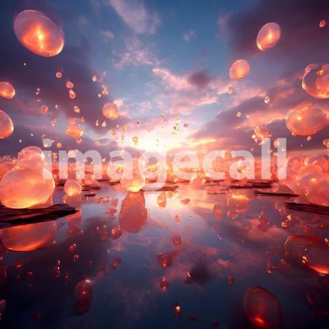 Abstract and surreal colorful and vivid (4596)