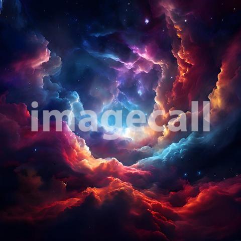 Abstract and surreal colorful and vivid (4589)