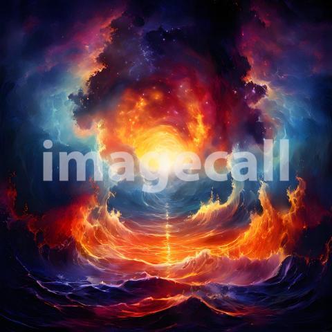 Abstract and surreal colorful and vivid (4598)