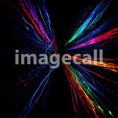 Abstract and surreal colorful and vivid (4608)