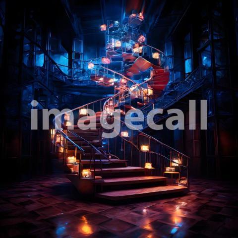 Abstract and surreal colorful and vivid (4615)