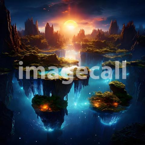 Abstract and surreal colorful and vivid (4617)