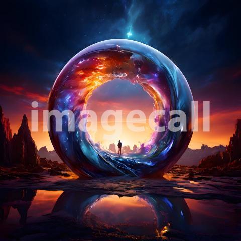 Abstract and surreal colorful and vivid (4634)