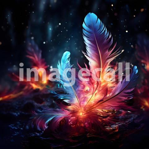 Abstract and surreal colorful and vivid (4635)