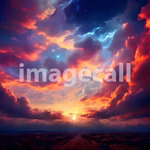 Abstract and surreal colorful and vivid (4639)