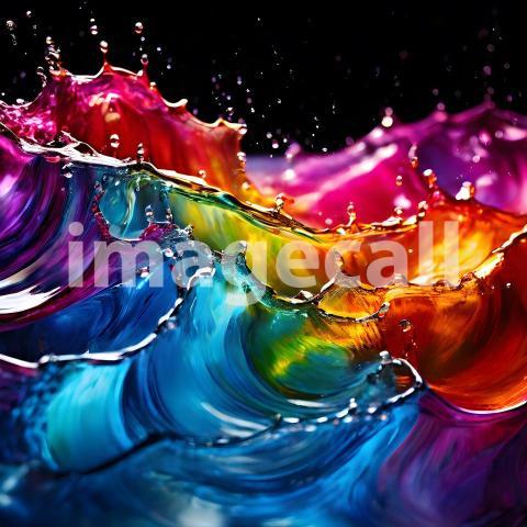 Abstract and surreal colorful and vivid (4667)