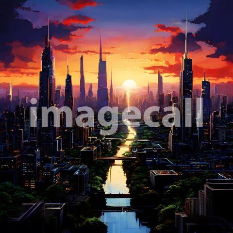 Abstract and surreal colorful and vivid (4665)