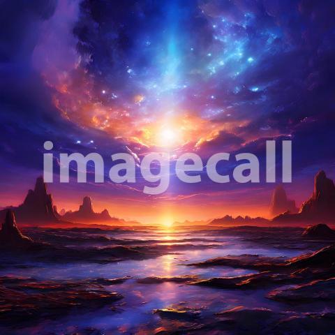 Abstract and surreal colorful and vivid (4672)