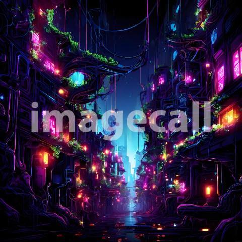 Abstract and surreal colorful and vivid (4647)