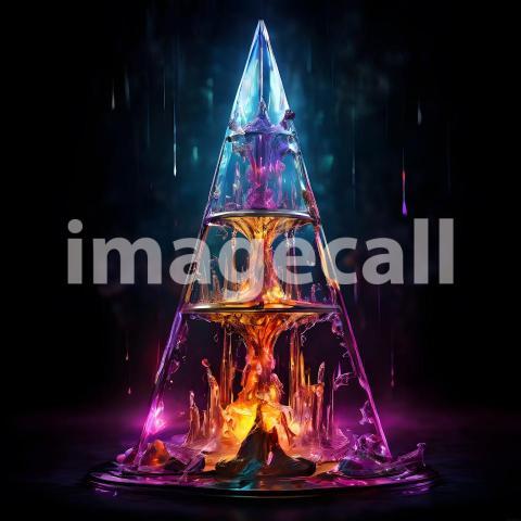 Abstract and surreal colorful and vivid (4676)