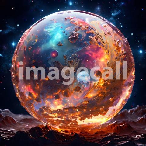 Abstract and surreal colorful and vivid (4650)