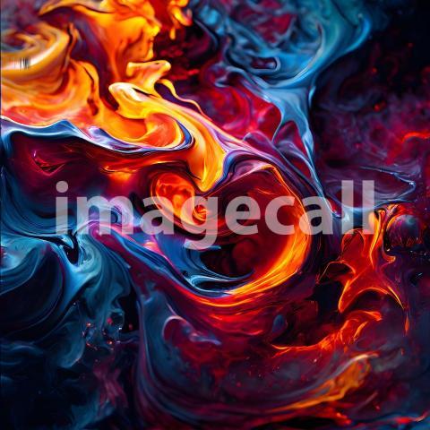 Abstract and surreal colorful and vivid (4686)