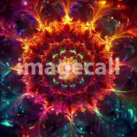 Abstract and surreal colorful and vivid (4691)