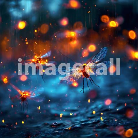 Abstract and surreal colorful and vivid (4690)