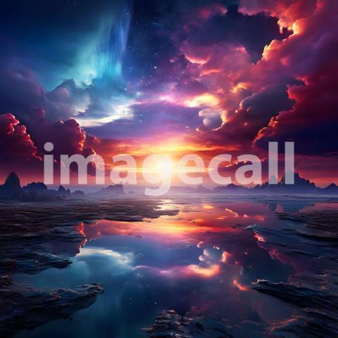 Abstract and surreal colorful and vivid (4698)