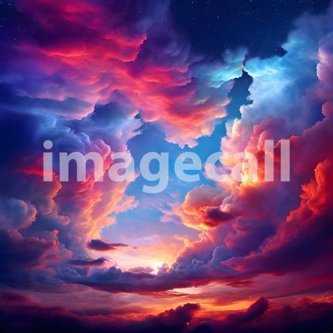 Abstract and surreal colorful and vivid (4701)