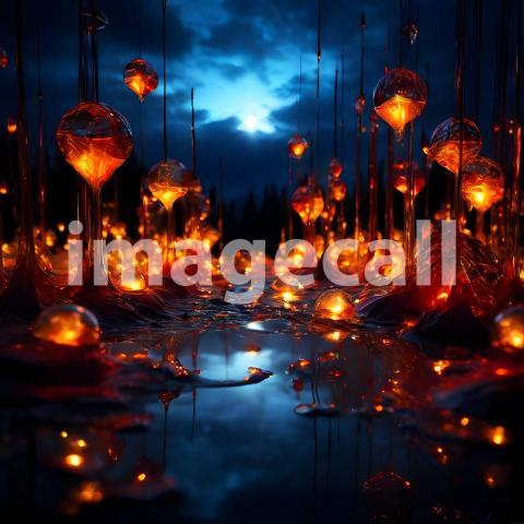 Abstract and surreal colorful and vivid (4702)