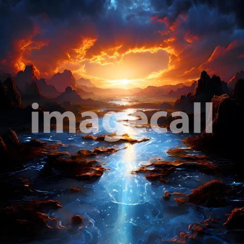 Abstract and surreal colorful and vivid (4699)