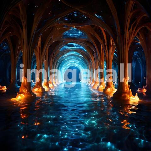 Abstract and surreal colorful and vivid (4711)