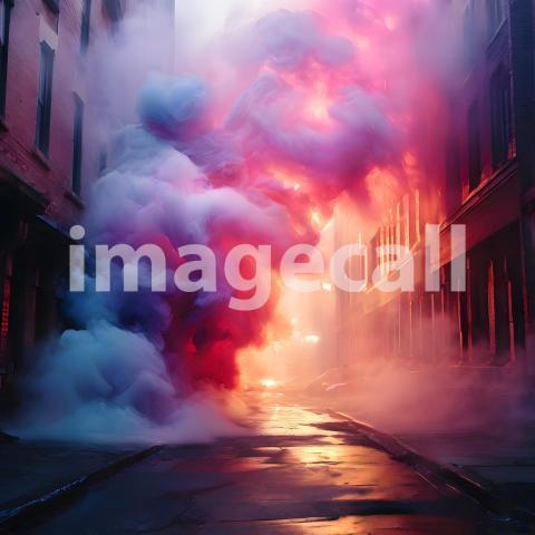 Abstract and surreal colorful and vivid (4734)