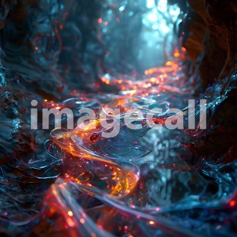 Abstract and surreal colorful and vivid (4755)