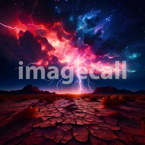 Abstract and surreal colorful and vivid (4750)