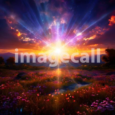 Abstract and surreal colorful and vivid (4763)