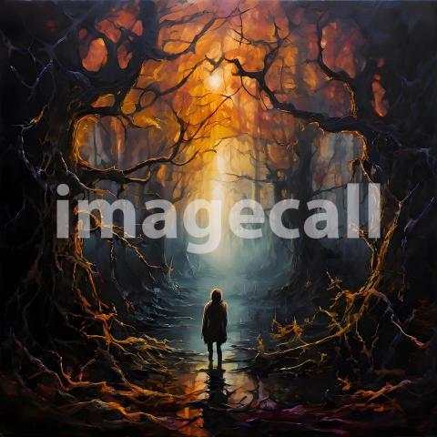 Abstract and surreal Dark & Horror Themed (271)