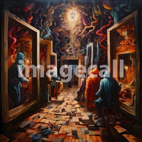 Abstract and surreal Dark & Horror Themed (638)