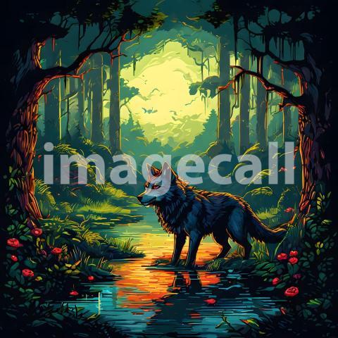 Animals and Wildlfie illustrations (494)