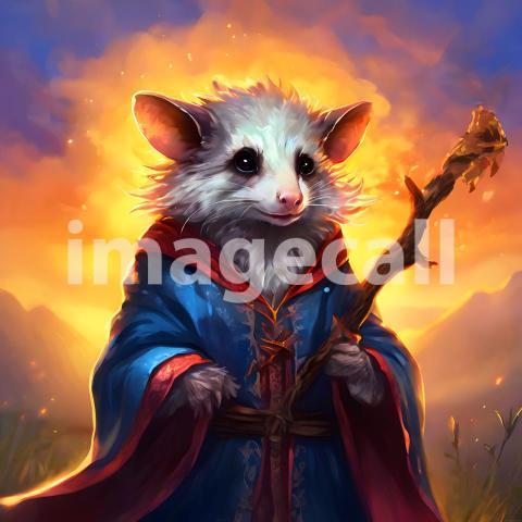 Animals and Wildlife Wizard Pets (1023)