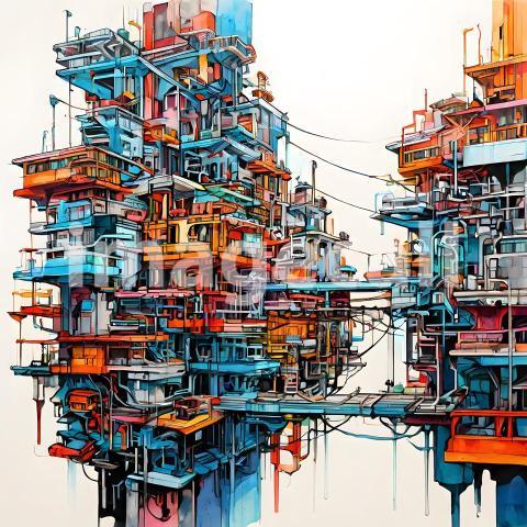 Architecture and Urban Cities and Skylines (1008)